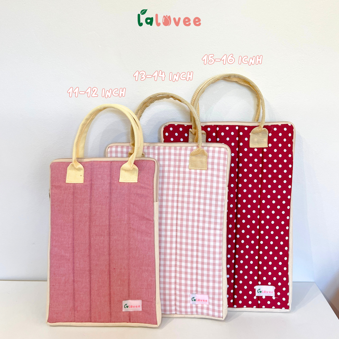 Foto Tas Laptop Puffy Size 11”, 12”, 13”, 14”, 15”, 16” - Model Handle