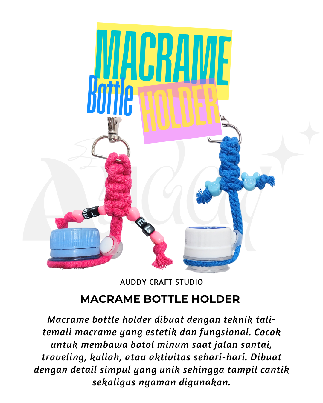Macrame Bottle Holder