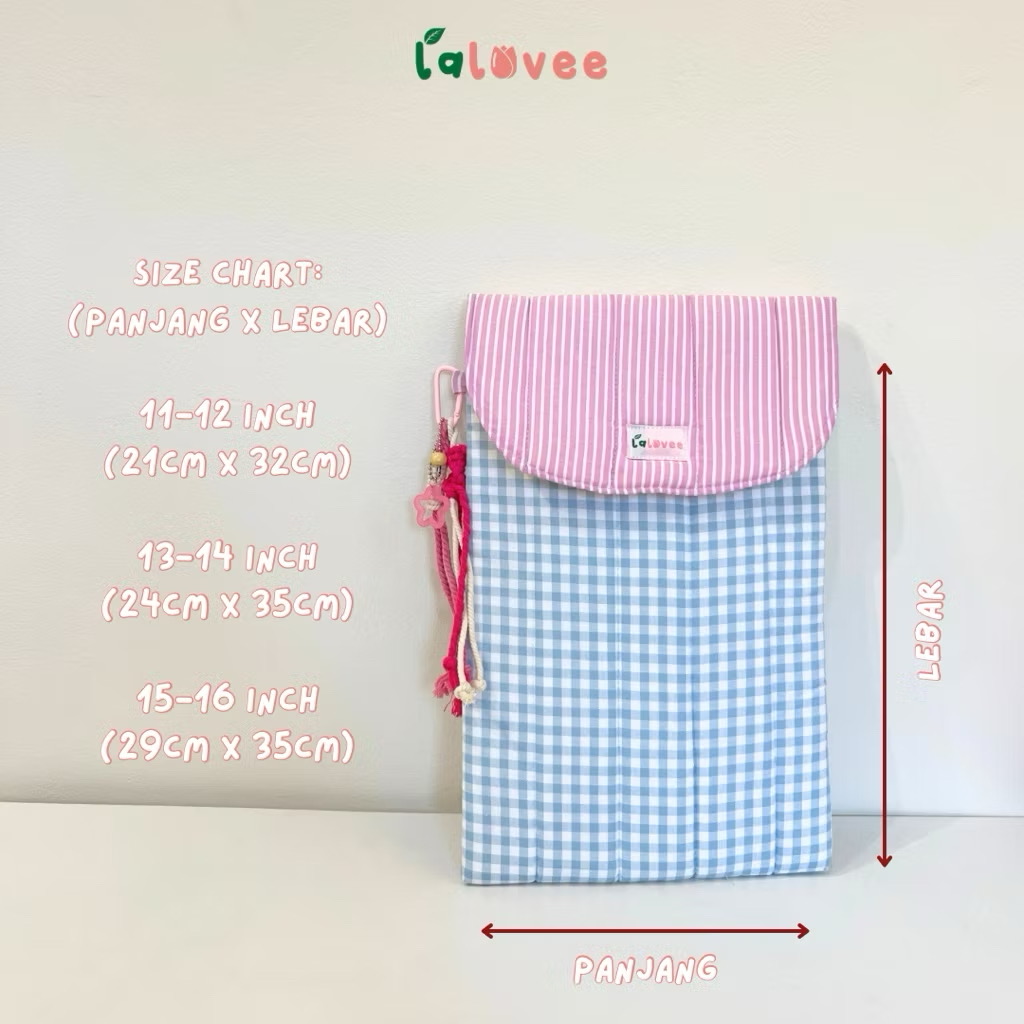Foto Sleeve Laptop Puffy Size 11”, 12”, 13”, 14”, 15”, 16” -  Model Sleeve