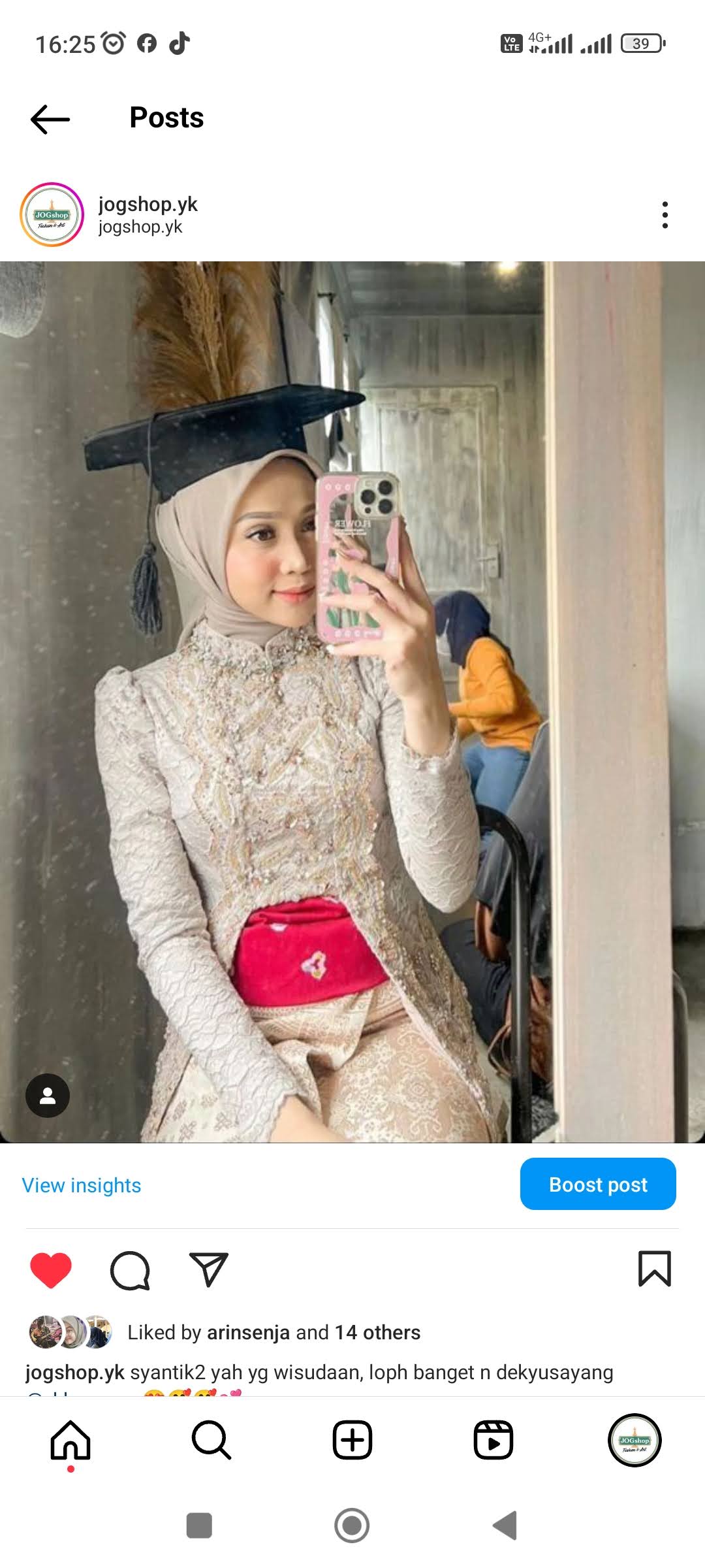 kebaya kutubaru versi hijab