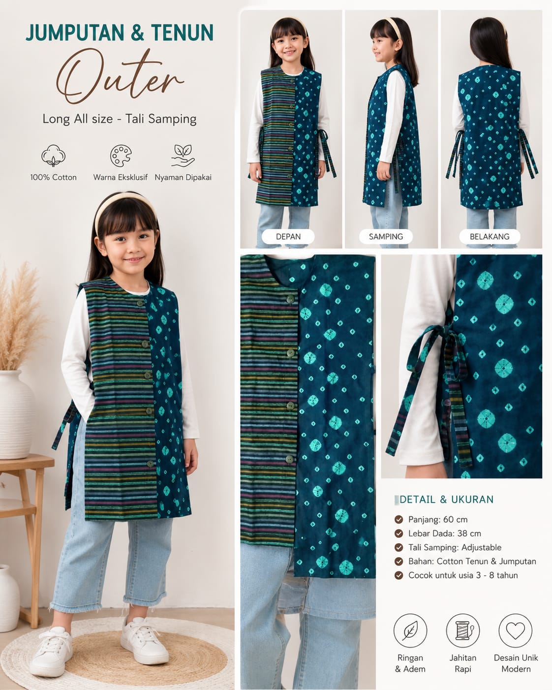 Long Outer Anak JumBir