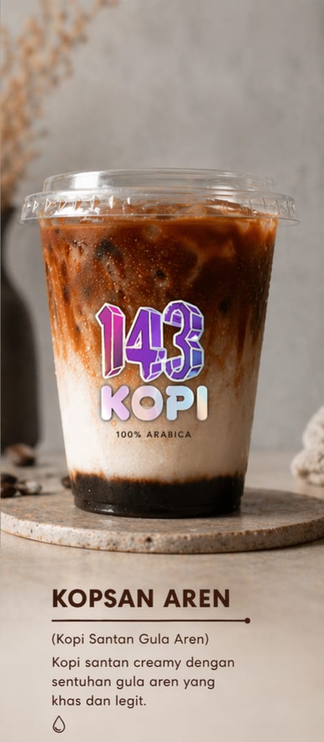 Kopi santan gula aren