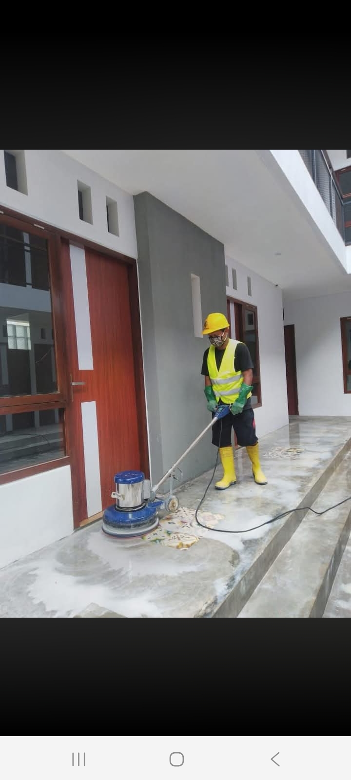 Jasa poles lantai traso,tegel,acian semen,marmer,finil,lantai kayu ,keramik, granitile