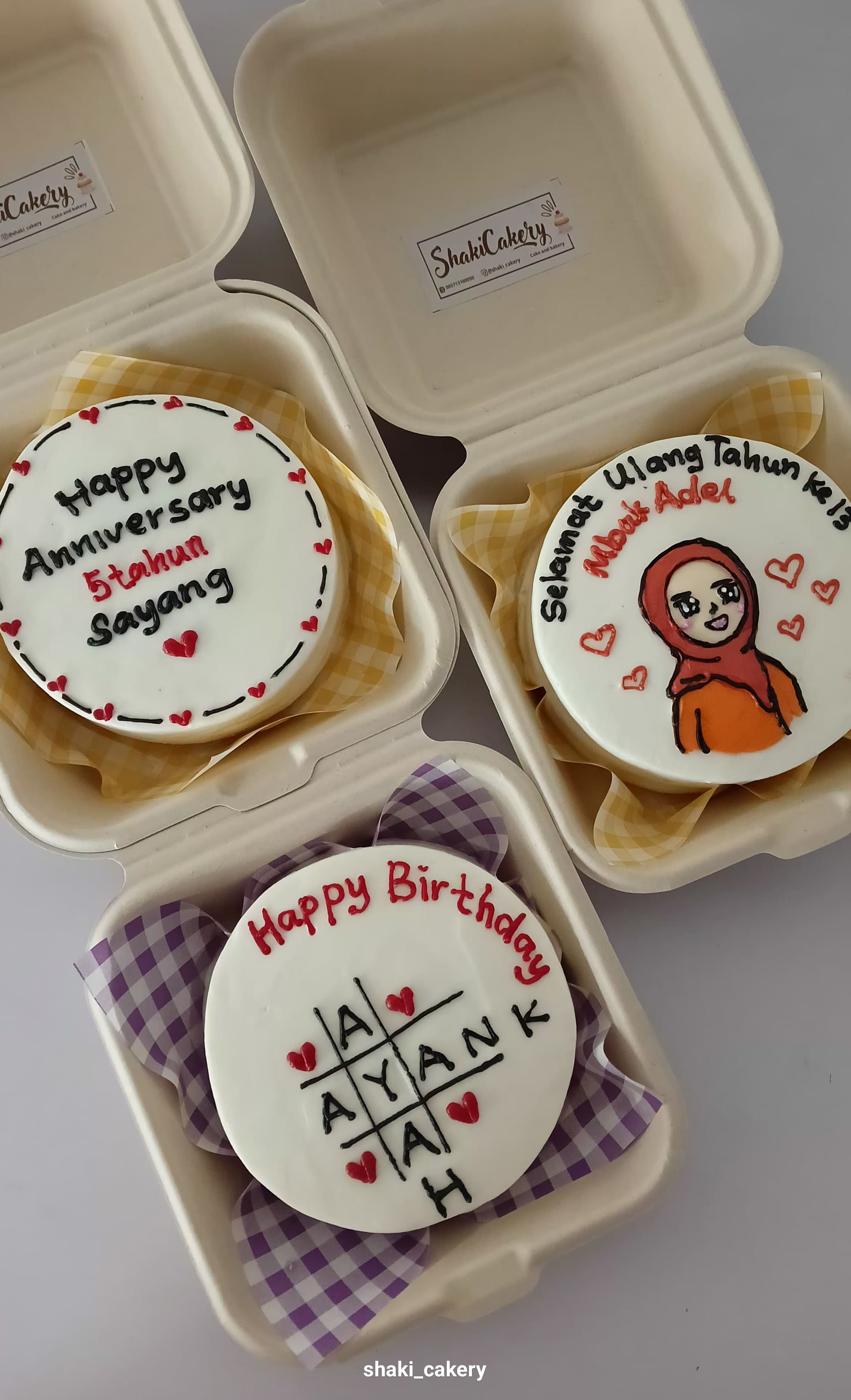 Bento cake kecil