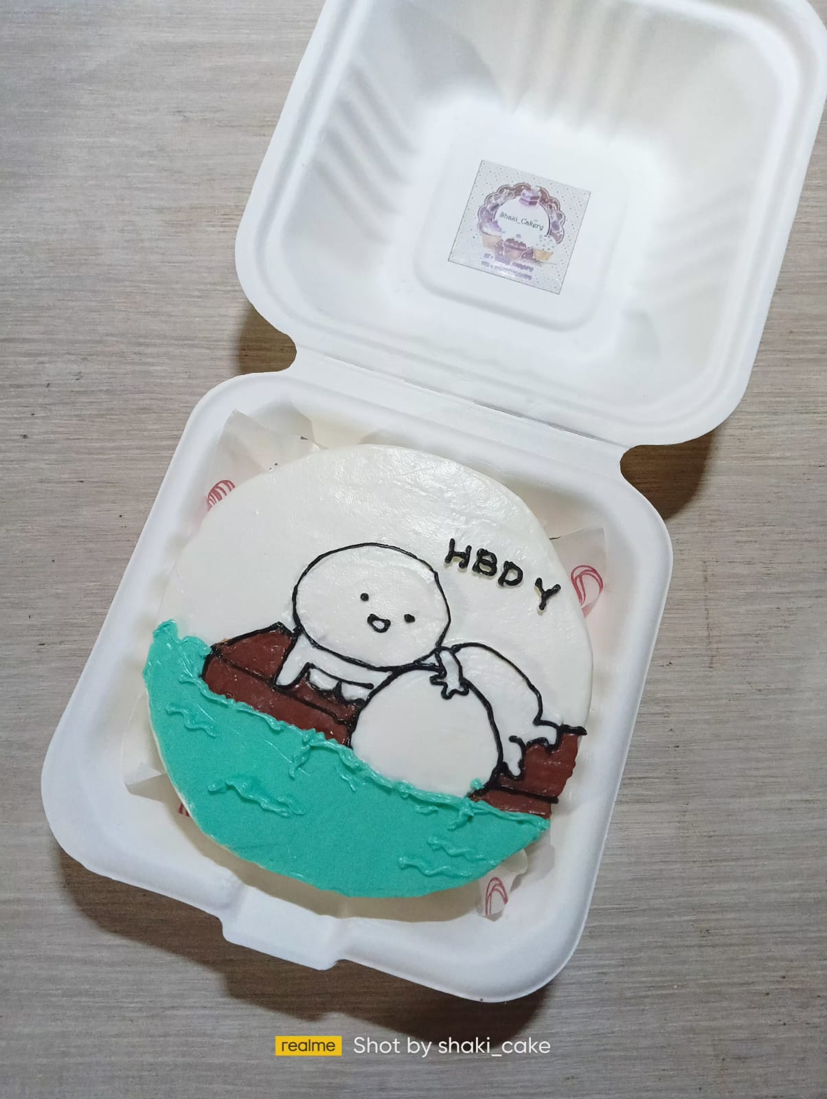 Foto Bento cake kecil