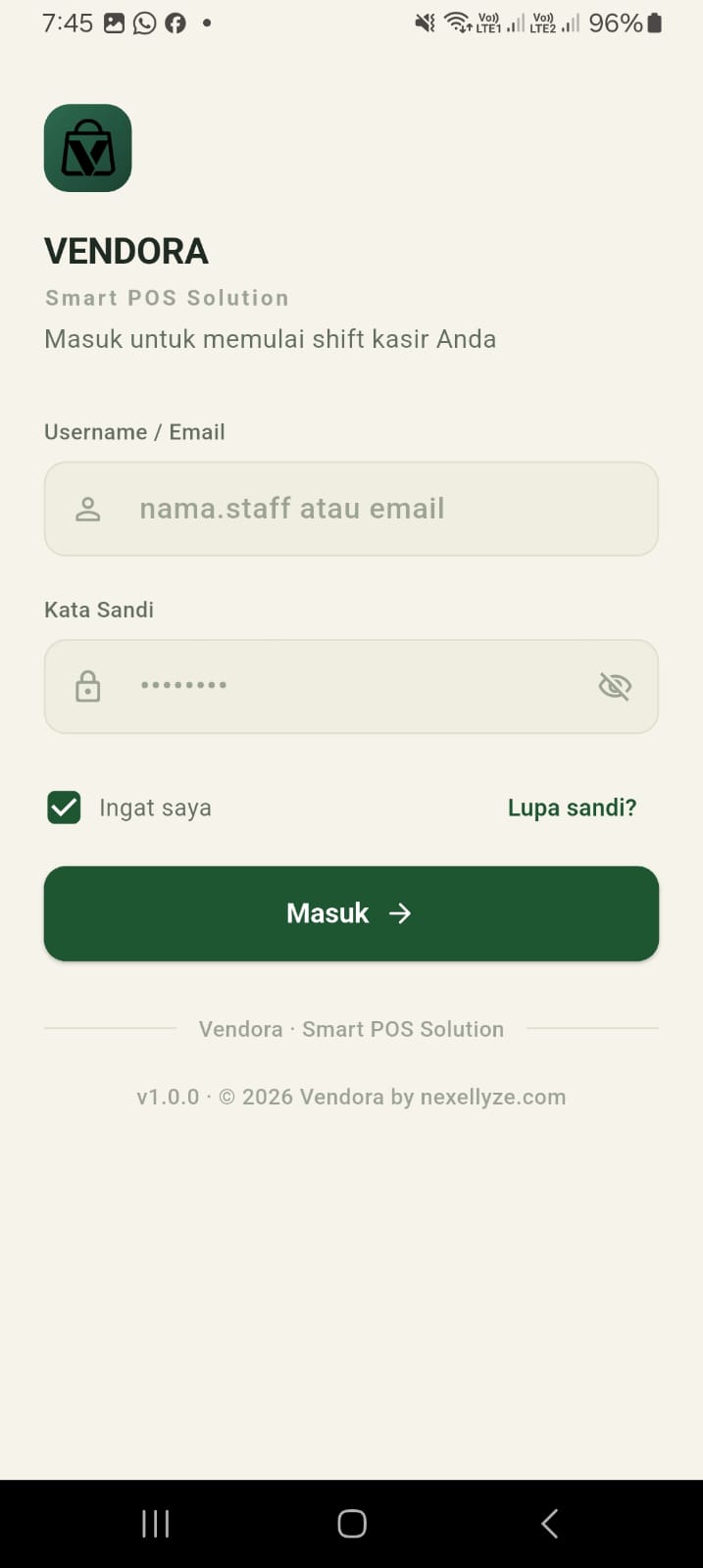 Foto VENDORA POS - Solusi Kasir Modern untuk Bisnis Anda!