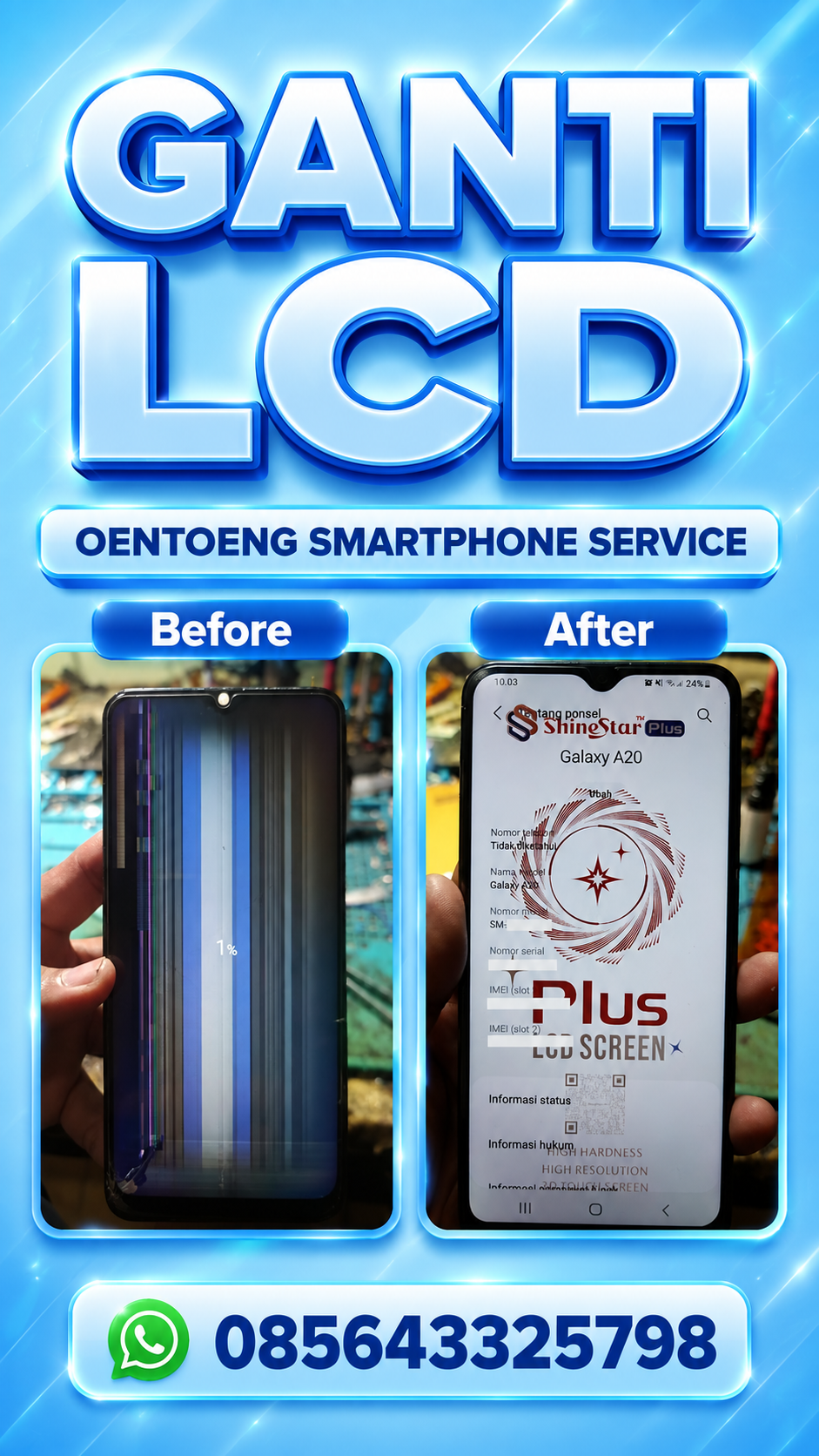 Foto Ganti LCD