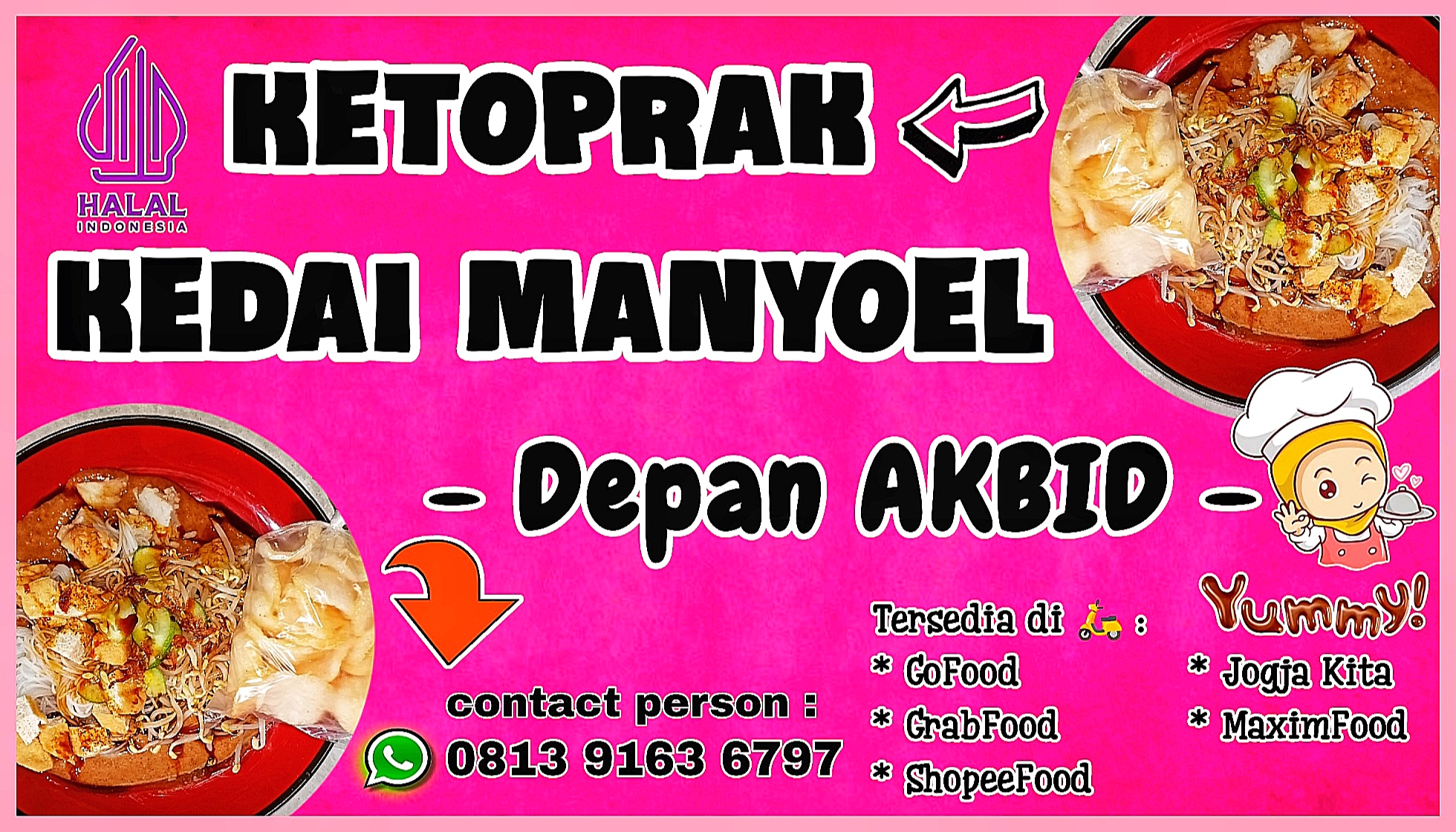 Logo Kedai Manyoel by Meifi